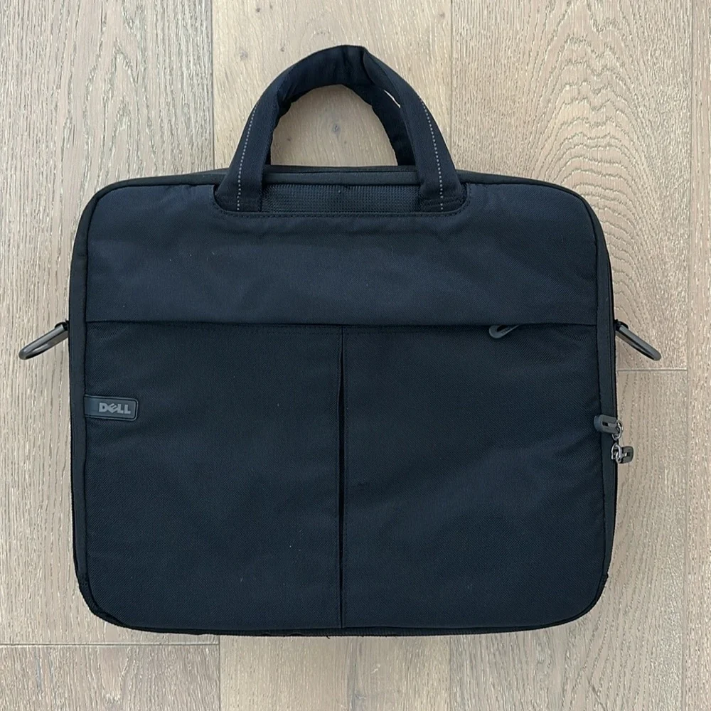 Dell Black Nylon Top Load Notebook Laptop Bag